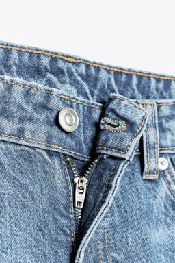 TRF STRAIGHT LOW-RISE JEANS - Zara фото 18