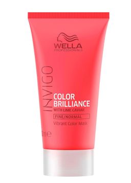 ПРОБНИК Маска-уход Invigo Color Brilliance для защиты цвета окрашенных волос, 30мл Wella