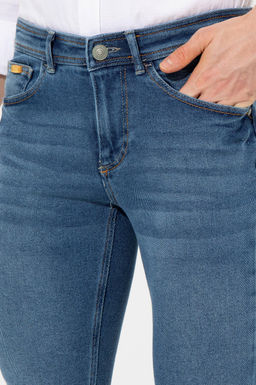 Erkek Mavi Jean Pantolon