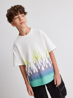 ACOOLA / Футболка детская для мальчиков Argons белый принт