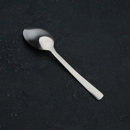 Цена за 12 шт. Ложка чайная Доляна Gleen, длина 14 см, толщина 1 мм, нержавеющая сталь, серебристая фото 2