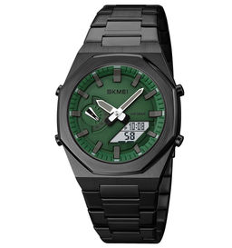 Часы наручные Skmei мужские электронные спортивные 1816black-green-white