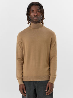 Свитер мужской коричневый