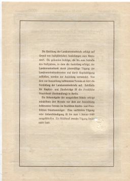 Облигация 4,5% 1000 рейхсмарок 1937 года Германия