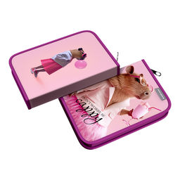 Цена за 1 шт. Пенал-книжка без наполнения ErichKrause 135x205x30мм CapyBarbara