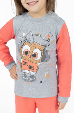 Костюм детский кораллмеланж сова в наушниках