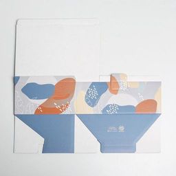 Цена за 2 шт. Коробка подарочная сборная, упаковка, «Силуэт», 26 х 19 х 10 см