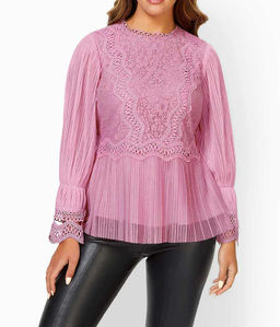 Блузка, розовая - Ashley brooke фото 3