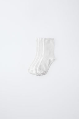 FOUR-PACK OF KNEE-HIGH SOCKS - Zara фото 2
