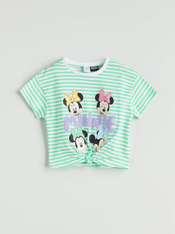 Minnie Mouse Bask?l? K?z Bebek Ti??rt ve Tayt 2li