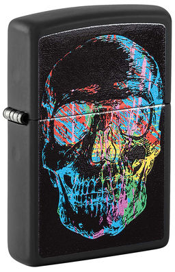 Зажигалка ZIPPO Цветной череп | Skull Design 28042