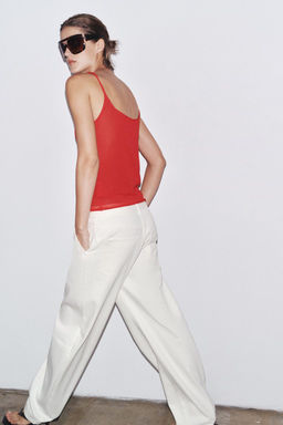 KNITTED STRAPPY TOP - Zara фото 16