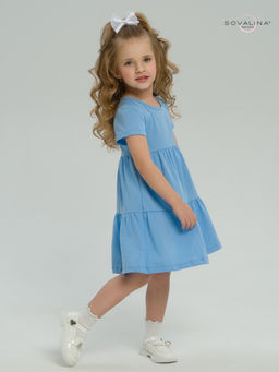 Платье Тия голубая - Sovalina фото 17