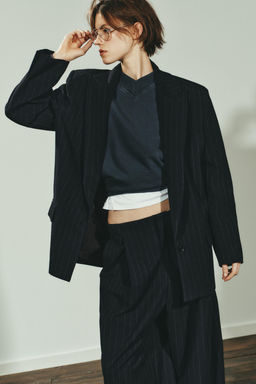 PINSTRIPE BLAZER WITH POCKETS - Zara фото 2