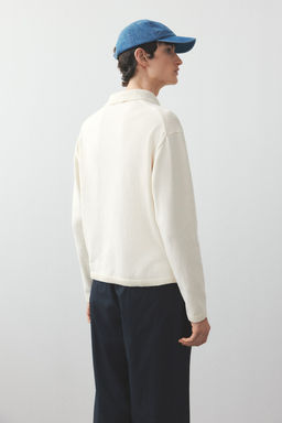 Polo de punto fino Loose Fit - H&m фото 4