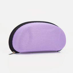 Футляр для очков на молнии, цвет фиолетовый