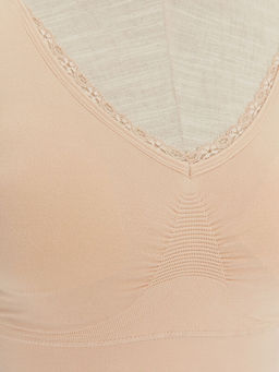 Balensiz Dolgusuz D?z Seamless Sporcu S?tyen
