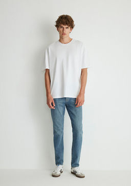 Milan Kolej Vintage Indigo Mavisi Jean Pantolon  фото 3