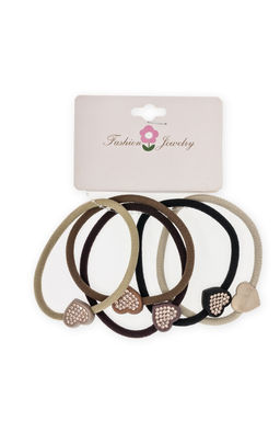 Резинки для волос 5 см (5 шт) SF-7809, ассорти №1 - Больше подарков фото 2