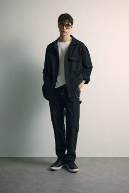 Широкий крой Широкие брюки с нормальной талией Широкие брюки - Defacto фото 8