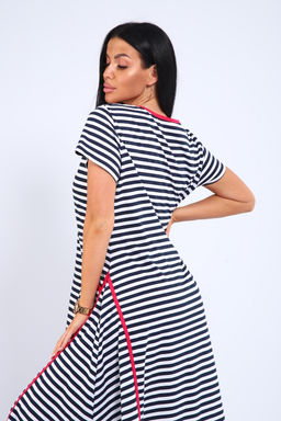 Платье оверсайз с карманами USHI