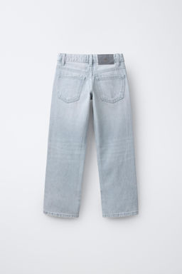 JEANS WIDE LEG TACHAS / Azul - Zara фото 2