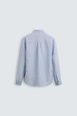 COTTON - LINEN SHIRT - Zara фото 8