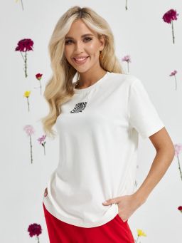 Базовая футболка 95% хлопок, 5% эластан (197-41)