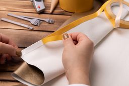 TDK-25 Трансфер для кожи двусторонний 25 м 25 мм в пакете белый