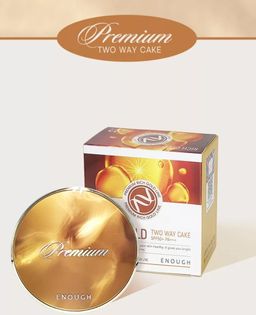 ENOUGH Rich Gold Twoway Cake #21 Пудра для лица с золотом #21  фото 2