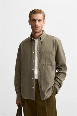 LYOCELL - COTTON SHIRT - Zara фото 18