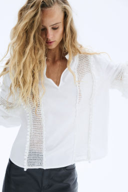 Blusa de popelina - H&m фото 2