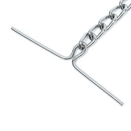 Цепь для привязи собак мелкокалиберная, 1,8 м, толщина проволки 3,5 мм - Пижон фото 5