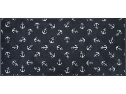 Полотенце махровое 6с102.411ж1 Якоря(антрацит) 67х150см