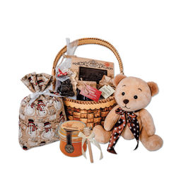 Сладкий новогодний подарок Корзина