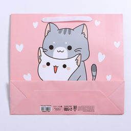 Пакет ламинированный Киса, M 30 26 9 см - Дарите счастье фото 4