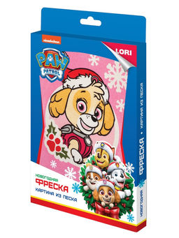 Цена за 2 шт. Фреска новогодняя «Праздничная Скай», Щенячий патруль