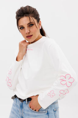 Джемпер ANELLI 1432 белый  фото 5