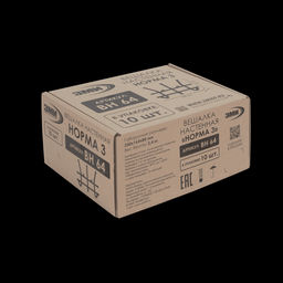 Вешалка "Норма-3" 15*17*80 (бел.,медн.,серебр.,черн., кор.) арт. ВН 64