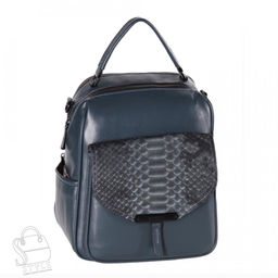 Рюкзак женский 69088-3 gray blue Velina Fabbiano-Safenta/50 в Новосибирске