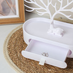 Подставка для украшений 24,5х26 см / GL-18 /уп 20/белая - ГалеонТрейд фото 2