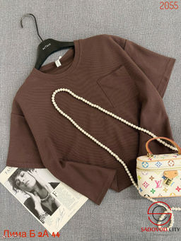 Футболка женская из хлопка