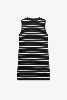 STRIPED KNIT MINI DRESS - Zara фото 8