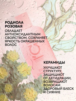 "NS" ICE Professional/ Home/ Color Luminaiser/ Шампунь д/окраш.волос Ламинирующий 250мл