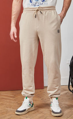 Брюки спорт F1110821 beige