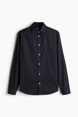 Camisa de facil planchado Slim Fit - H&m фото 7