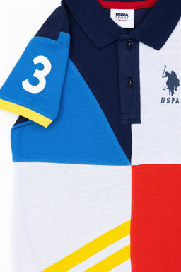 Темно-синяя футболка для мальчика - U.s. polo assn фото 4