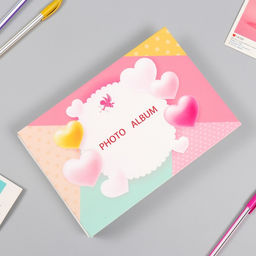 Фотоальбом на 50 фото 15?20 Ангел и сердечки, 18?26?4 см