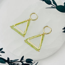 Серьги из Хризолита