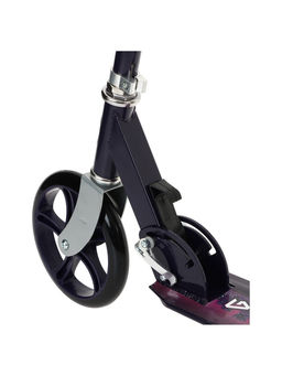 Самокат GRAFFITI, складной, колёса PU 200 мм, ABEC 7, цвет чёрный